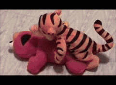 Tiger and Elmo